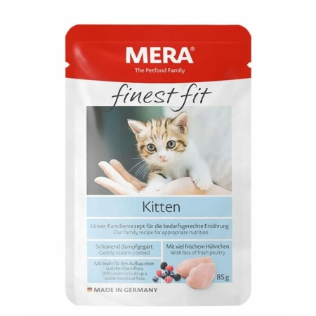 Mera fitness Fit pochon kitten 85g catégorie (pâtée chat)