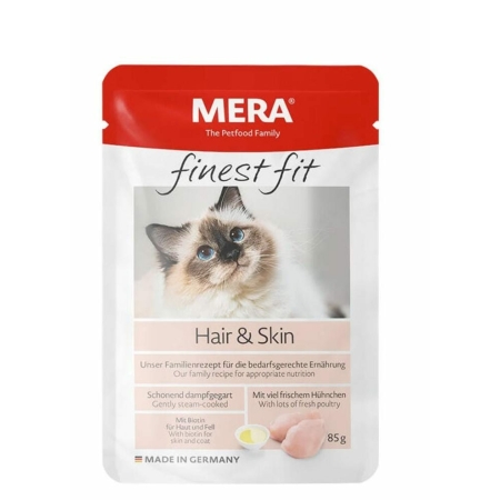 Mera fitness fit pochon Hairskin 85g catégorie (pâtée chat)