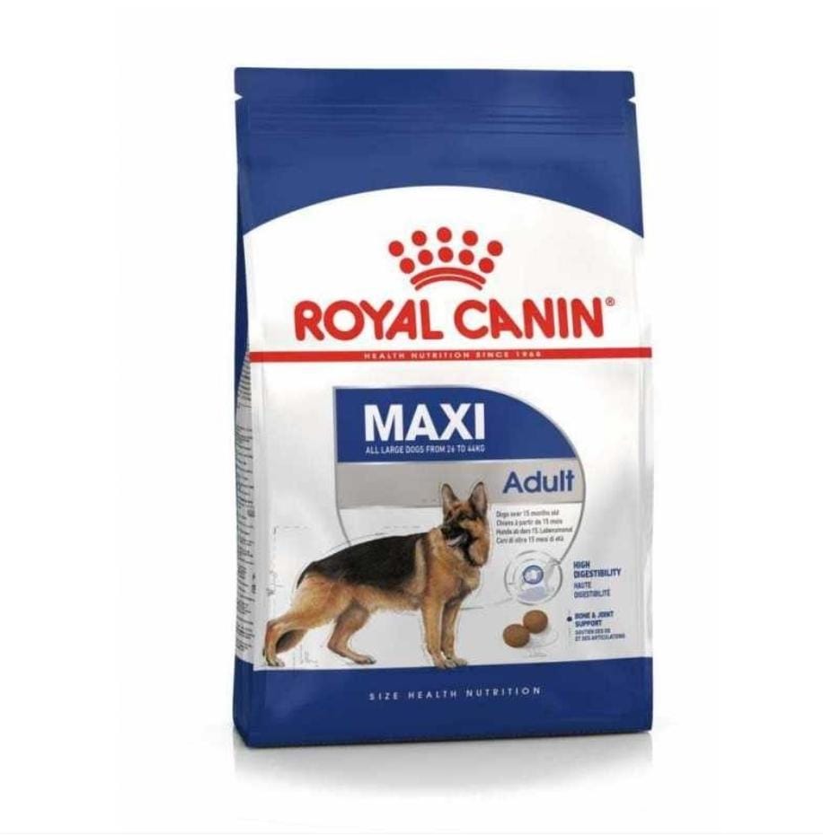 Maxi Adulte 4kg / 15kg – Croquettes complètes pour grands chiens adultes, soutien articulaire et digestion optimale