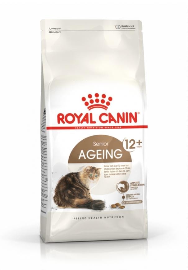Royal Canin Ageing 2kg – Croquettes pour chats seniors 12+, soutien antioxydant et santé articulaire