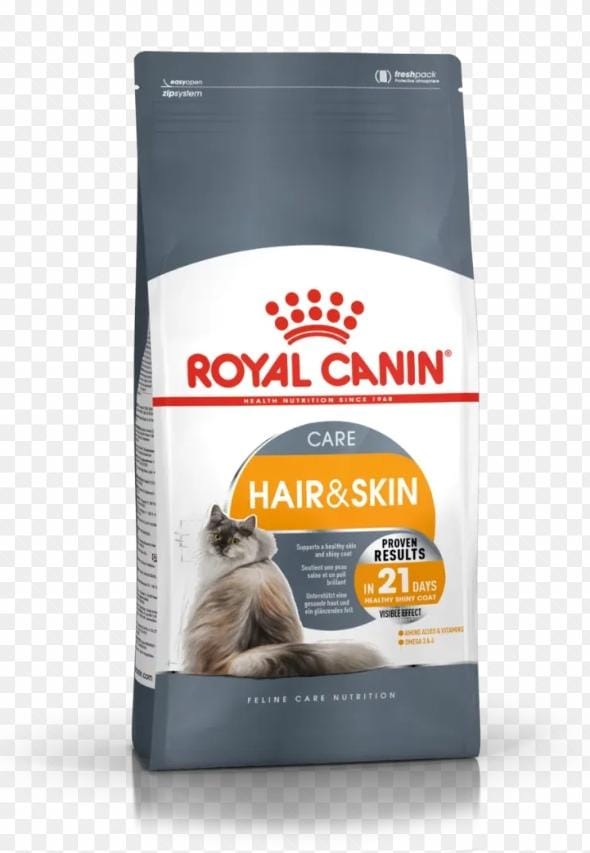 Royal Canin Hair & Skin Care 400g / 2kg – Croquettes pour chats adultes, soutien peau saine et pelage brillant