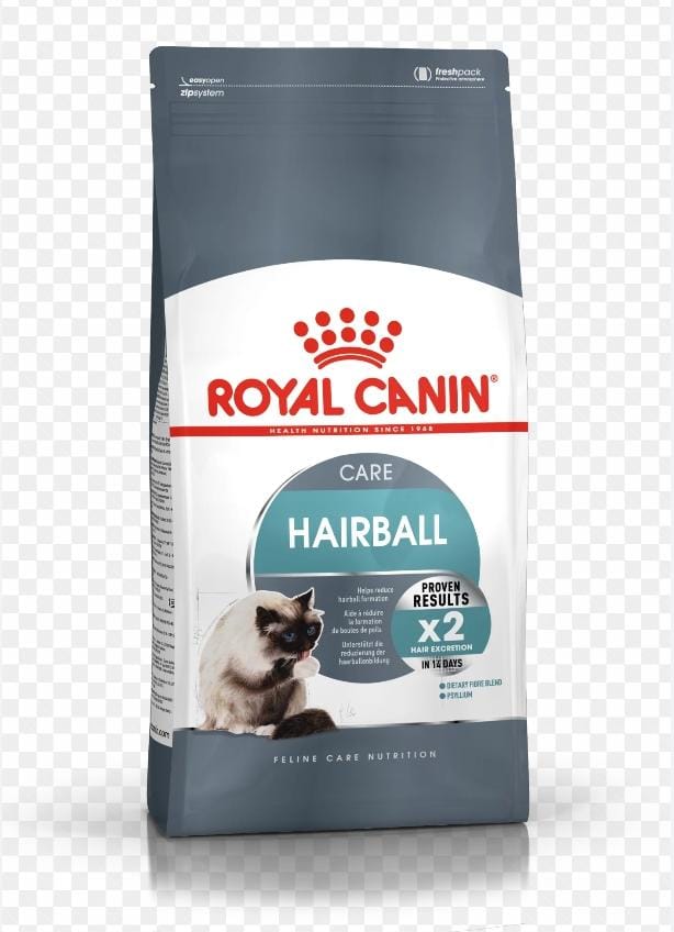Royal Canin Hairball Care 400g / 2kg – Croquettes pour chats adultes, aide à l’élimination naturelle des boules de poils