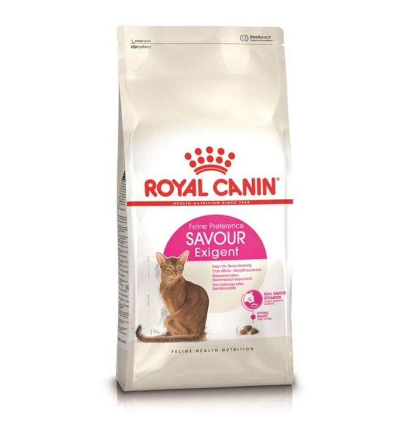 Royal Canin Savour Exigent 400g / 2kg – Croquettes pour chats adultes exigeants au goût, double expérience gustative