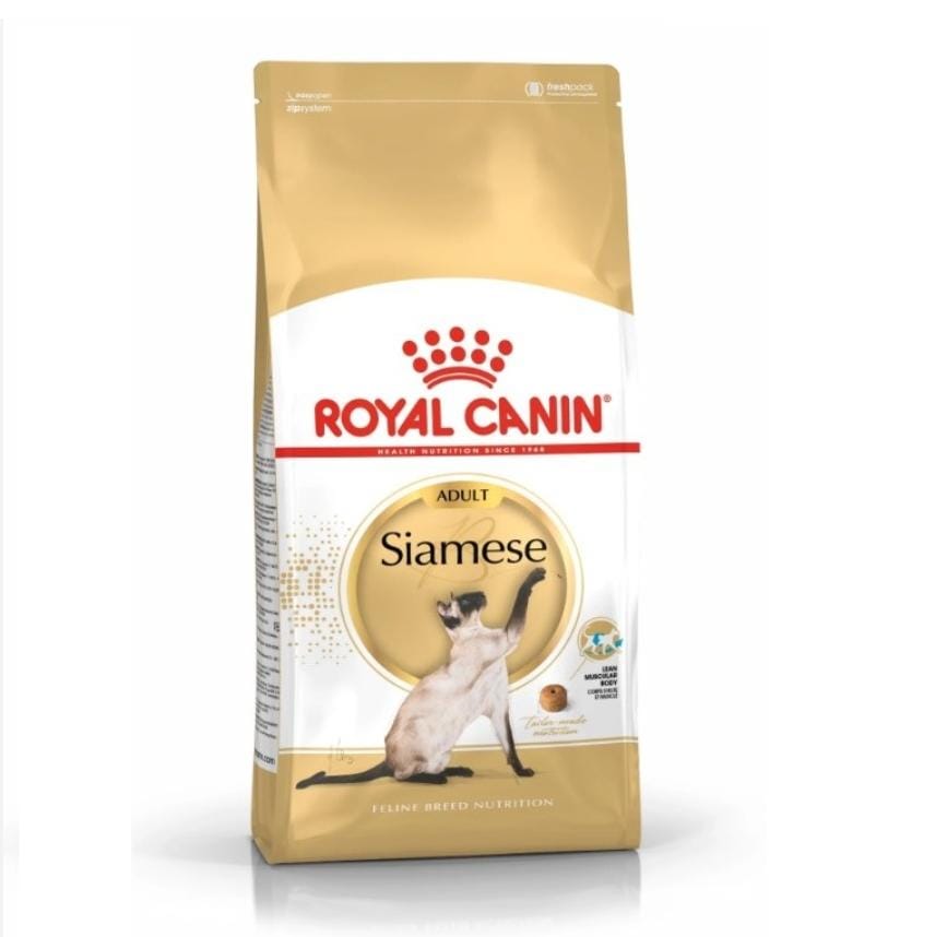 Royal Canin Siamese Adult 2kg – Croquettes spécialisées pour chats Siamois adultes, pelage soyeux et santé digestive