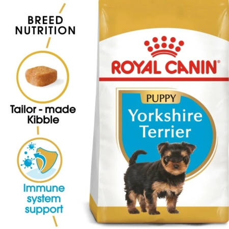 Royal Canin Yorkshire Terrier Adulte 1,5 kg – Croquettes spécialement conçues pour chiens Yorkshire avec soin du pelage et digestion
