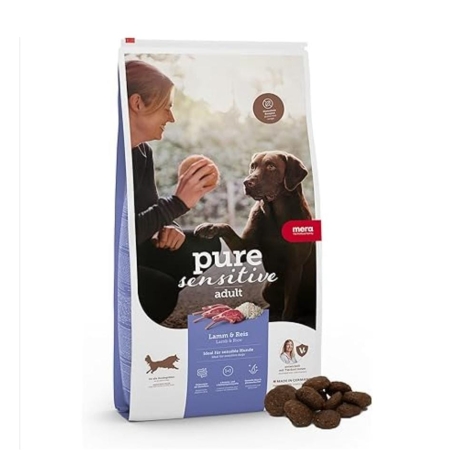 Croquettes Mera PURE Sensitive Adult pour chien 4kg – Hypoallergéniques & digestes