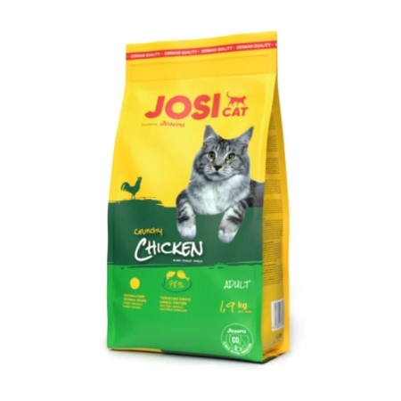 Croquettes JosiCat CRUNCHY CHICKEN pour chat 1,9kg – Volaille croustillante & vitalité | AnimaleriePP Maroc