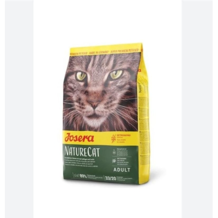 Croquettes Josera Nature Cat pour chat adulte 2kg – Sans céréales, riche en volaille et saumon | AnimaleriePP Maroc