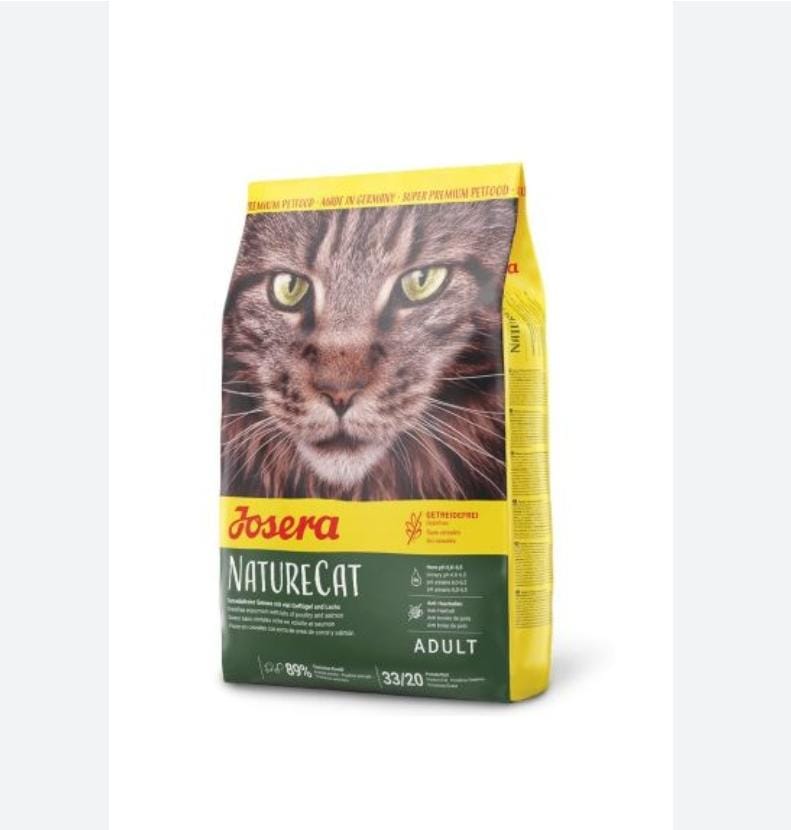 Croquettes Josera Nature Cat pour chat adulte 2kg – Sans céréales, riche en volaille et saumon | AnimaleriePP Maroc Croquettes Josera Nature Cat pour chat adulte 2kg – Sans céréales, riche en volaille et saumon | AnimaleriePP Maroc