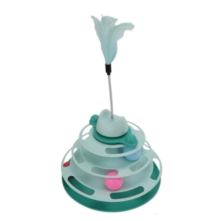 Jouet interactif pour chat – Stimulation mentale & amusement | AnimaleriePP Maroc