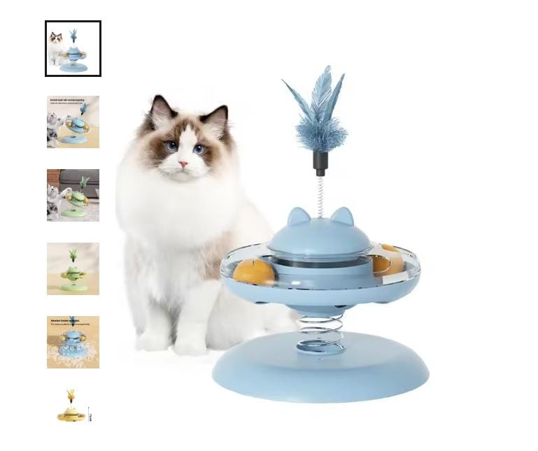 Balle jouet pour chat – Interaction, amusement & stimulation | AnimaleriePP Maroc Balle jouet pour chat – Interaction, amusement & stimulation | AnimaleriePP Maroc