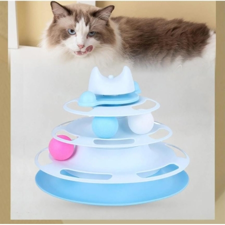 Jouet rouleau ou roue pour chat – Mobilité, stimulation mentale et amusement