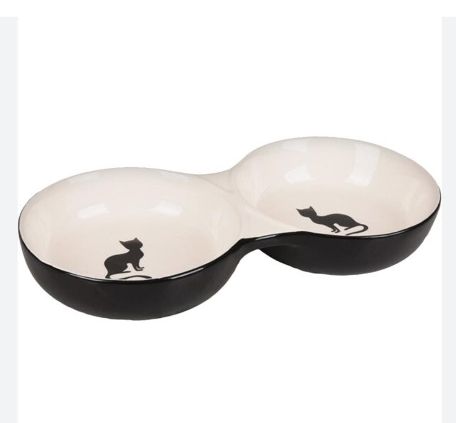 Double Gamelle pour chat – Pratique, durable & design | AnimaleriePP Maroc Double Gamelle pour chat – Pratique, durable & design | AnimaleriePP Maroc