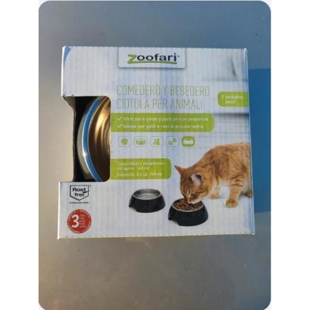 Gamelle Zoofari pour chat – Design attrayant & pratique | AnimaleriePP Maroc