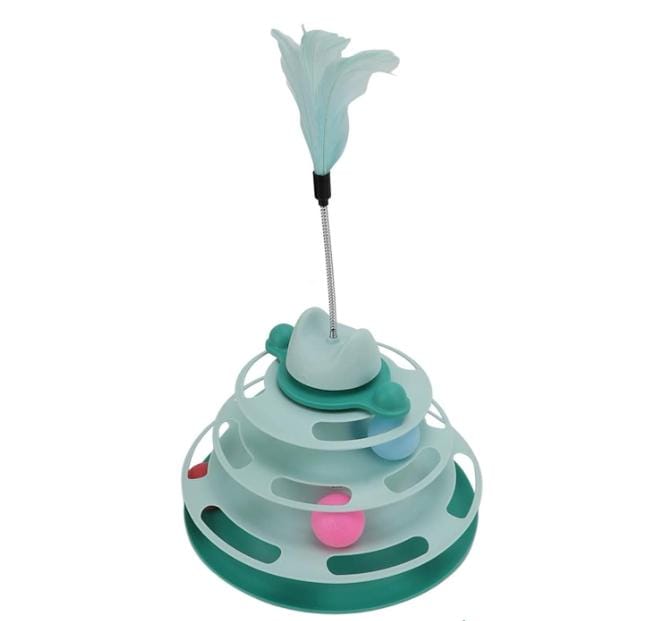 Jouet interactif pour chat – Stimulation mentale & amusement | AnimaleriePP Maroc