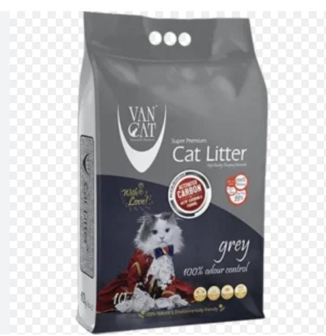 Litière Van Cat pour chat – Agglomérante, parfum lavande ou aloe vera, 10 kg | AnimaleriePP Maroc