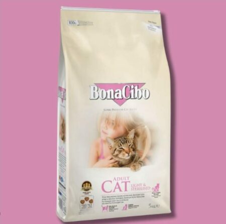 Bonacibo Croquettes pour chat – Sac 5kg – Nutrition complète et équilibrée