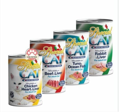 Special Cat Pâtée mousse pour chat adulte – 400g – Texture légère et saveur délicate