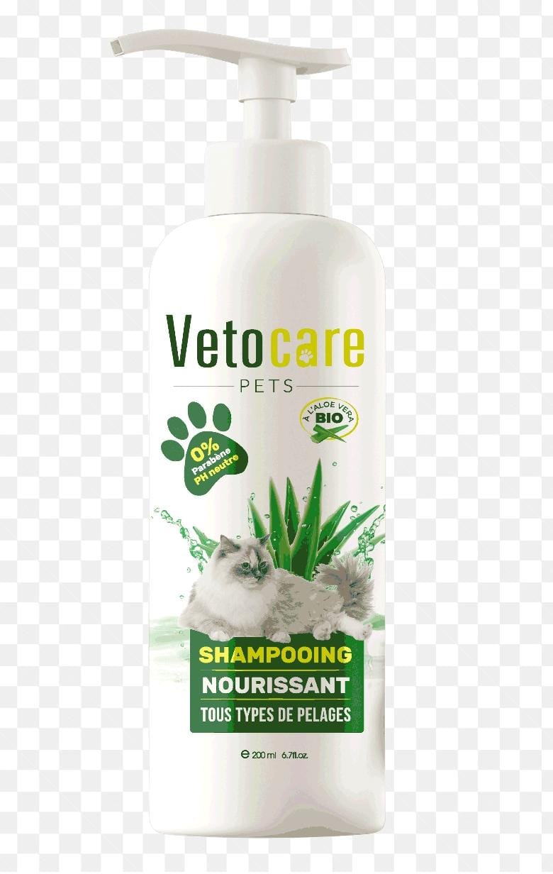 Vetocare Shampoing nourrissant pour chat adulte – 200ml – Soin du pelage à Casablanca