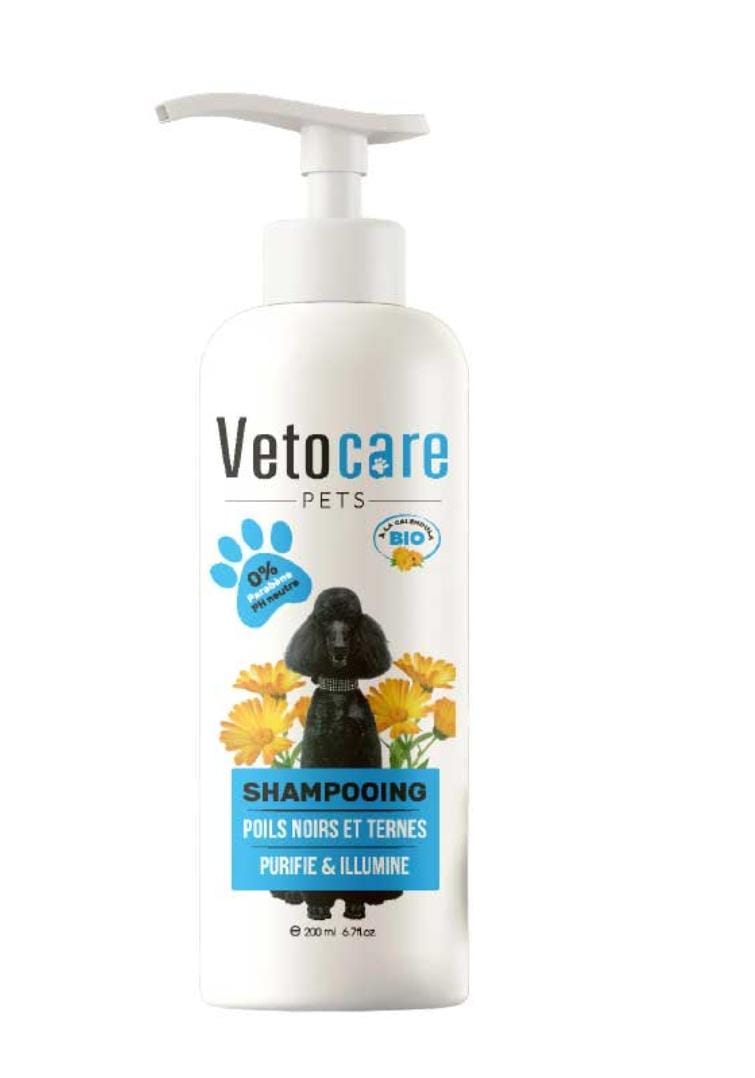 Vetocare Shampoing nourrissant pour chien – 200ml – Soin naturel pour tout type de pelage