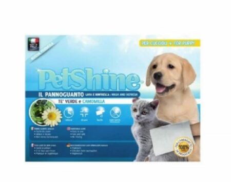 Petshine Gant de nettoyage humide pour chat et chien – 25dh – Soin pratique et doux à Casablanca