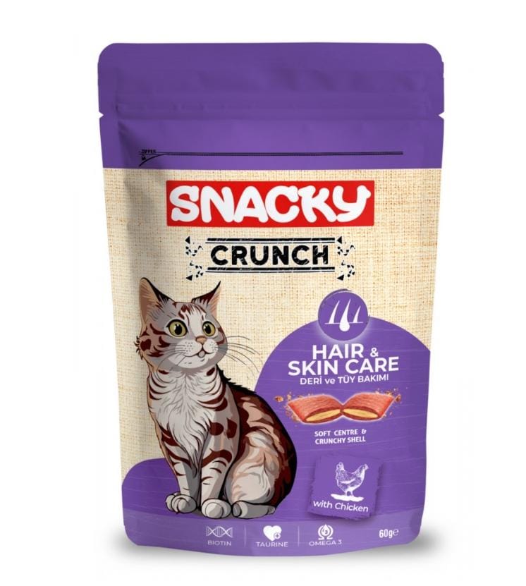 Snacky Friandise pour chat – Sachet 60g