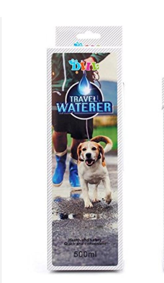 Capacité : 500ml Bol intégré pour boire facilement Design portable et étanche Matériaux durables et résistants Facile à nettoyer Idéale pour promenades et voyages