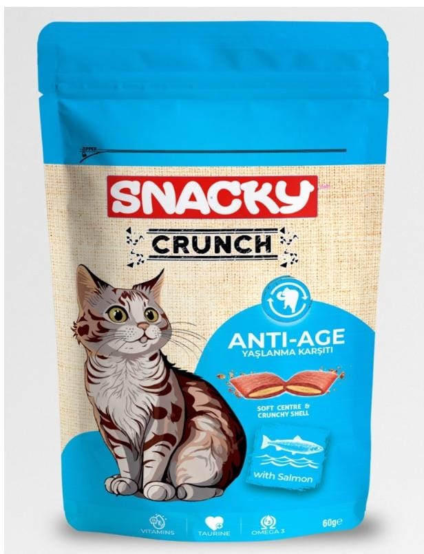 Snacky Friandise pour chat – Sachet 60g