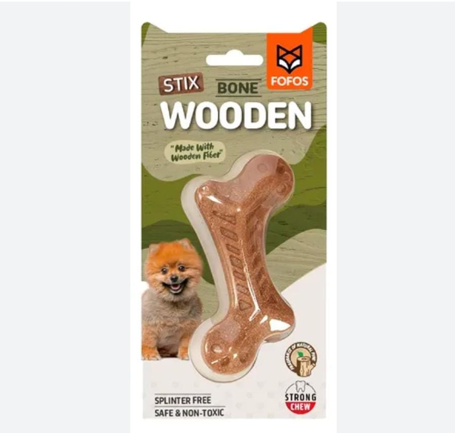 Wooden Jouet à mâcher en bois naturel pour chien – Durable et sain